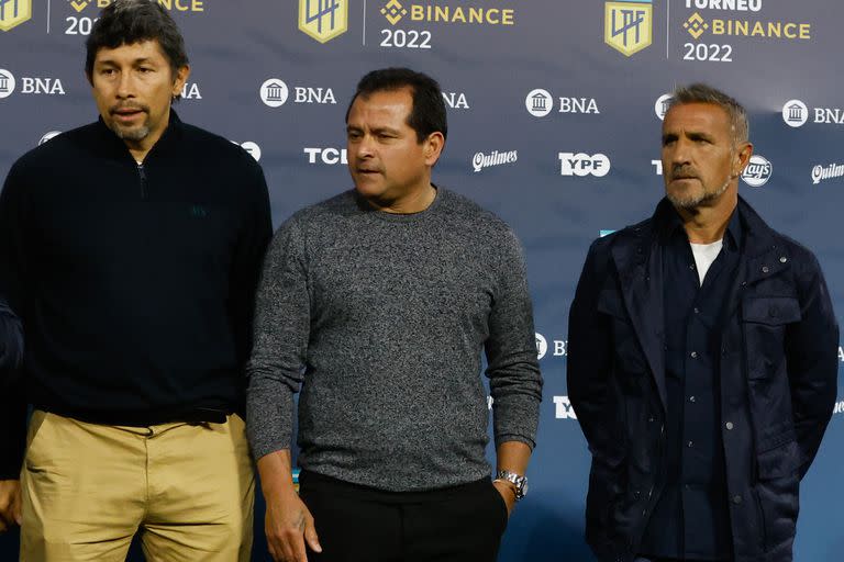Bermúdez, Delgado y Cascini, integrantes del Consejo de Fútbol