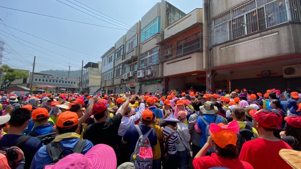 白沙屯媽祖4度停駕台中一處民宅。（圖／翻攝自白沙屯拱天宮臉書）