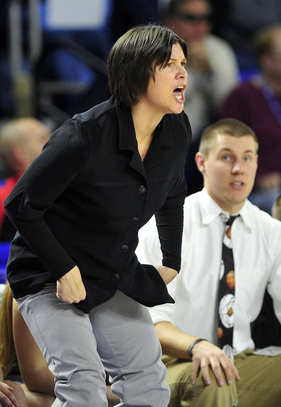 Westmoreland coach Cherie Abner during the 2015 state basketball tournament.
