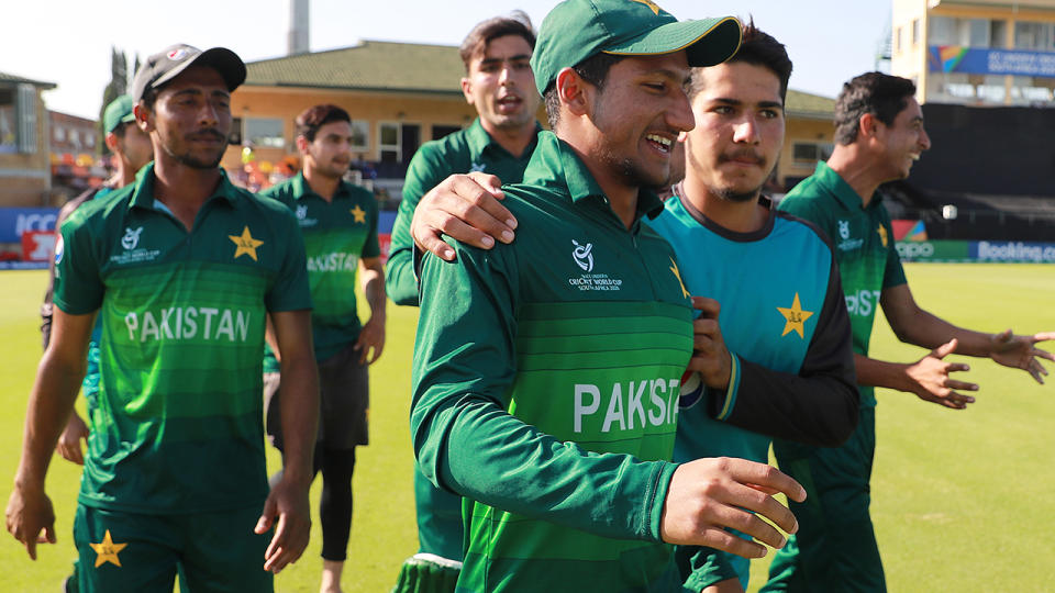 Pakistan, pictured here celebrating their win over Afghanistan.