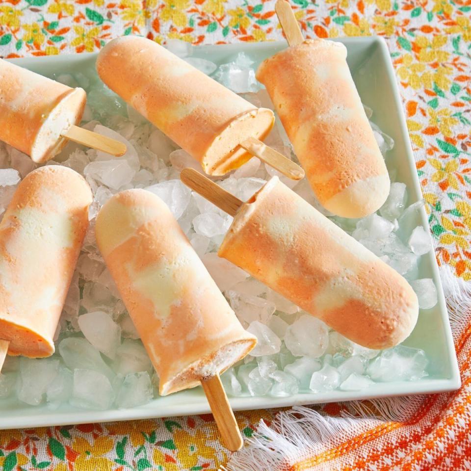 homemade creamsicles