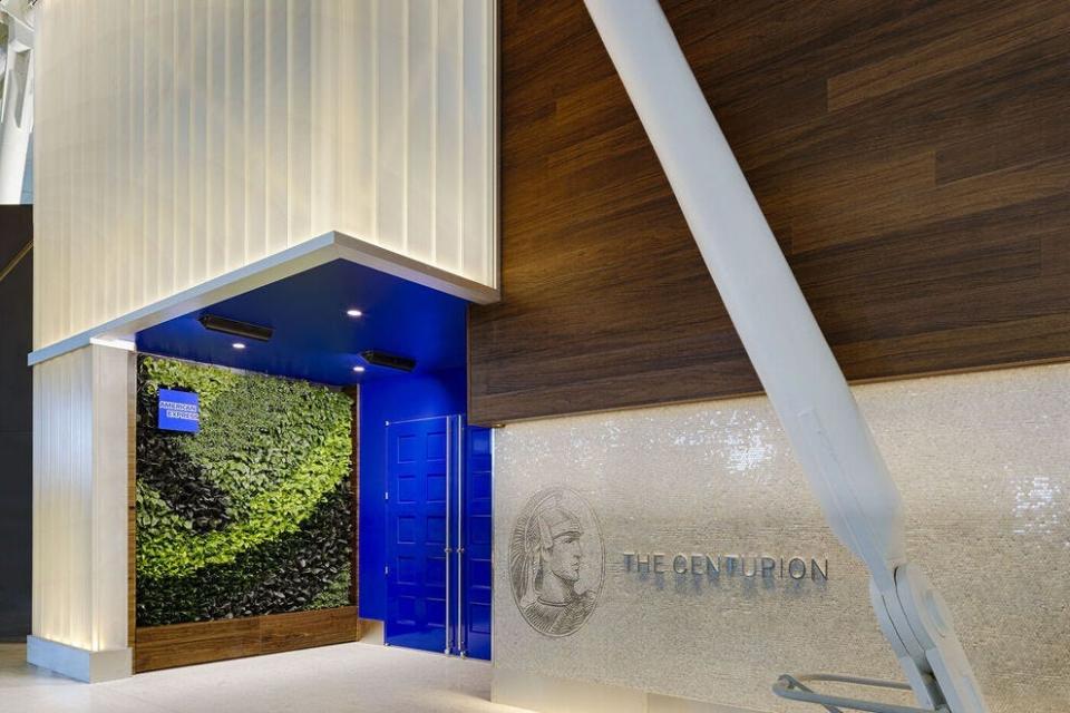 Chill out and escape the bustle of JFK in The Centurion Lounge