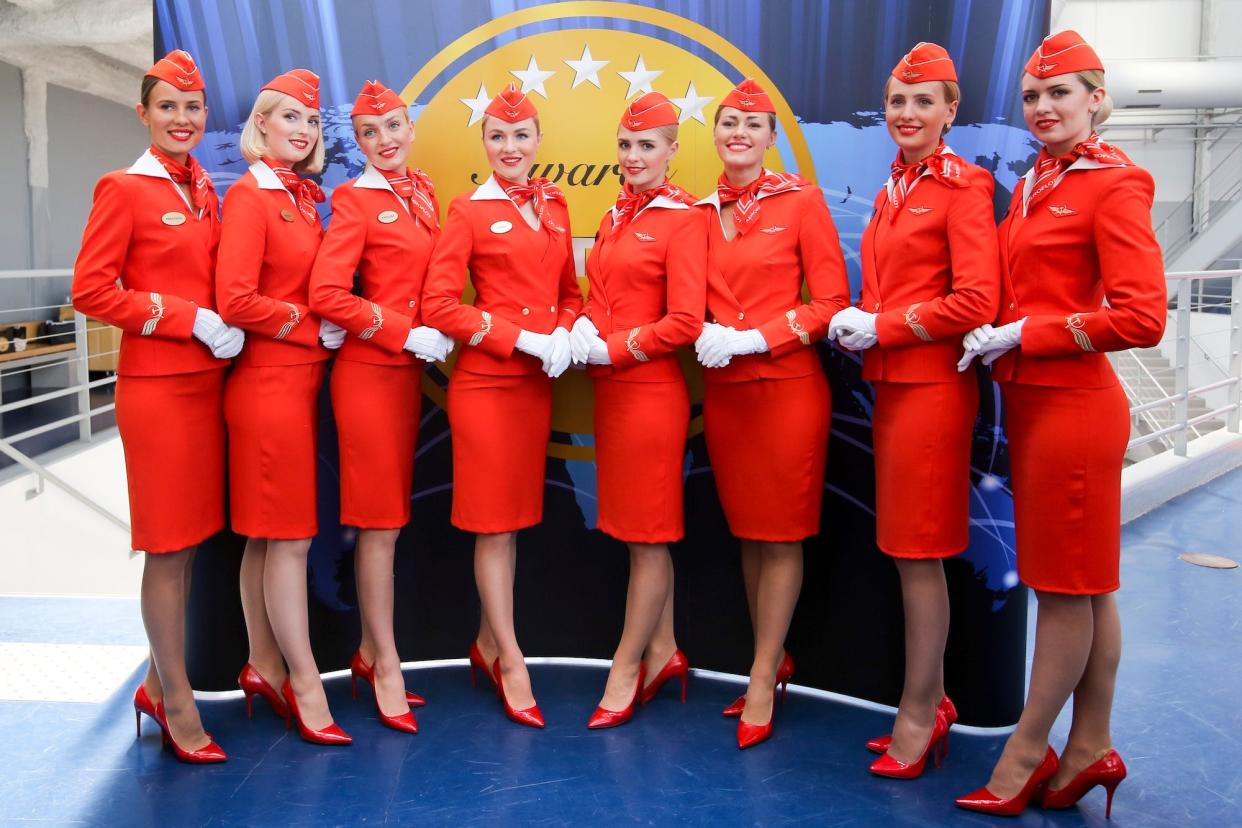 aeroflot uniforms