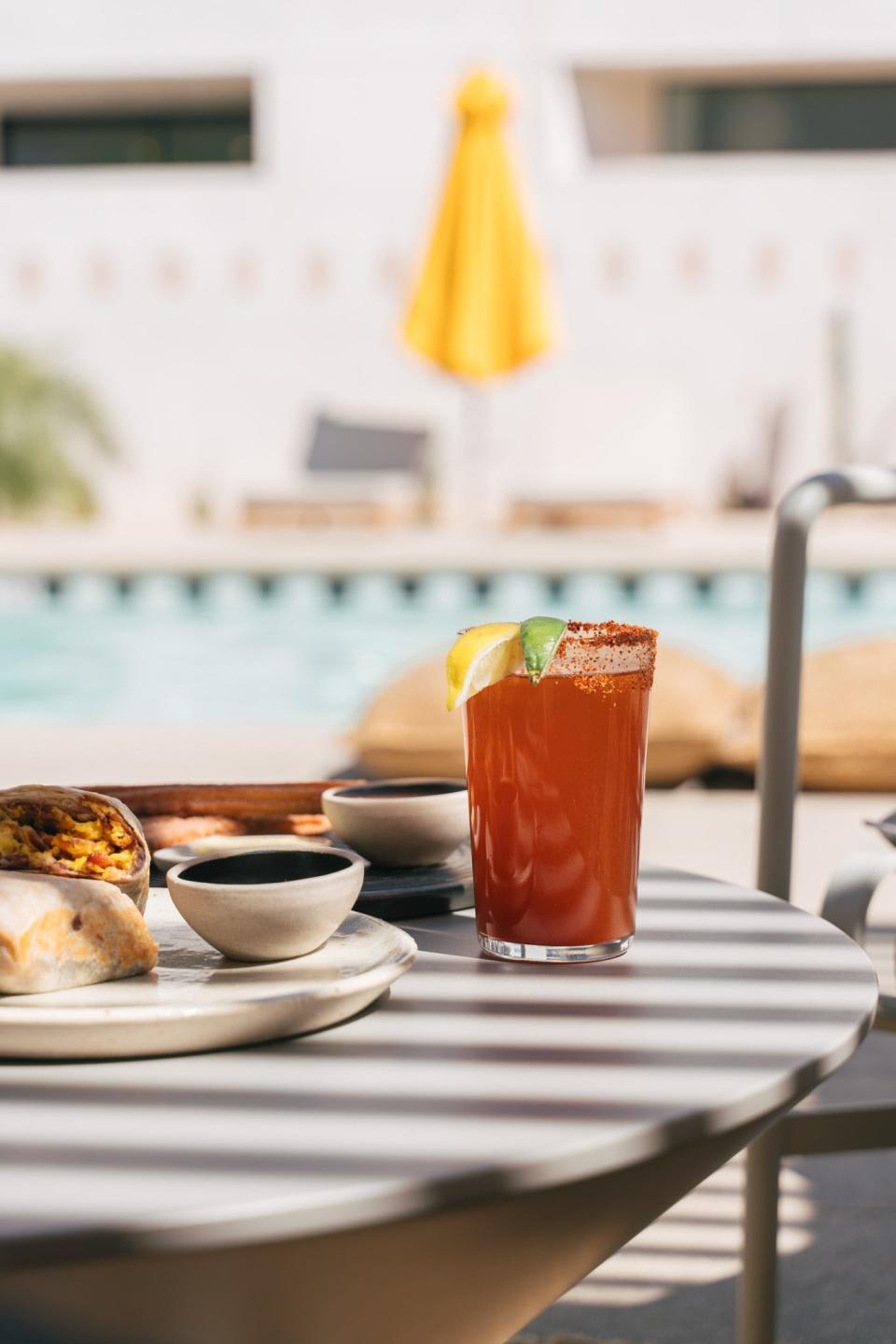 Maleza is a restaurant in Drift Palm Springs and has a brunch offering every weekend. On the first Sunday of every month, they have a guest appearance from local band Las Tías.