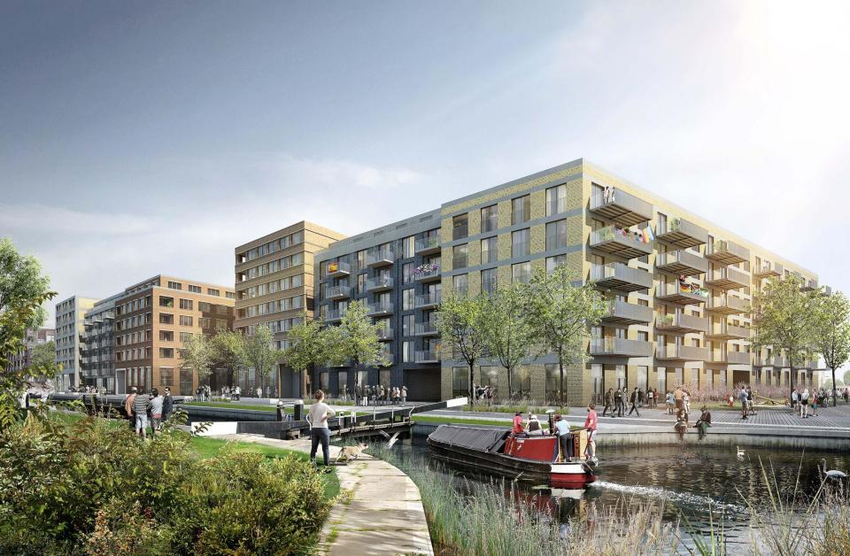 Fish Island Village: Peabody and Hill will build new homes in east London