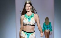 Kaum zu glauben, dass sie als Plus-Size-Model gilt: Robyn Lawley bei einer Bademodenshow 2019 in Sydney, Australien. (Bild: Stefan Gosatti/Getty Images)