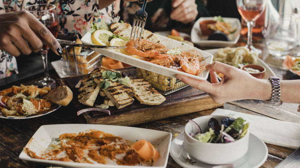 An Aussie seafood Christmas dinner