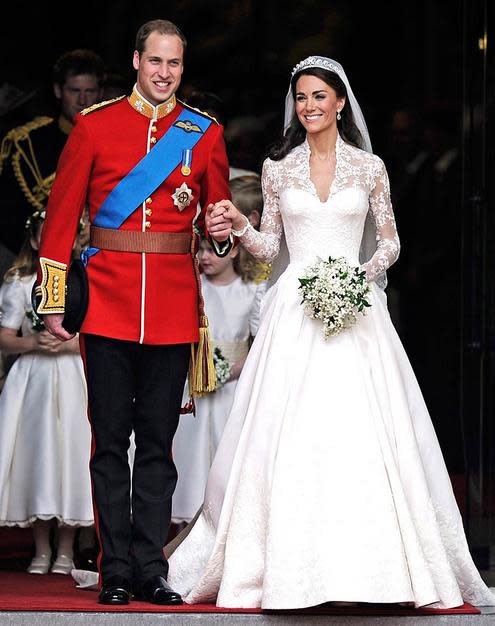 Prince William and Kate Middleton, aka the new Duke and Duchess of Cambridge. Grade: A