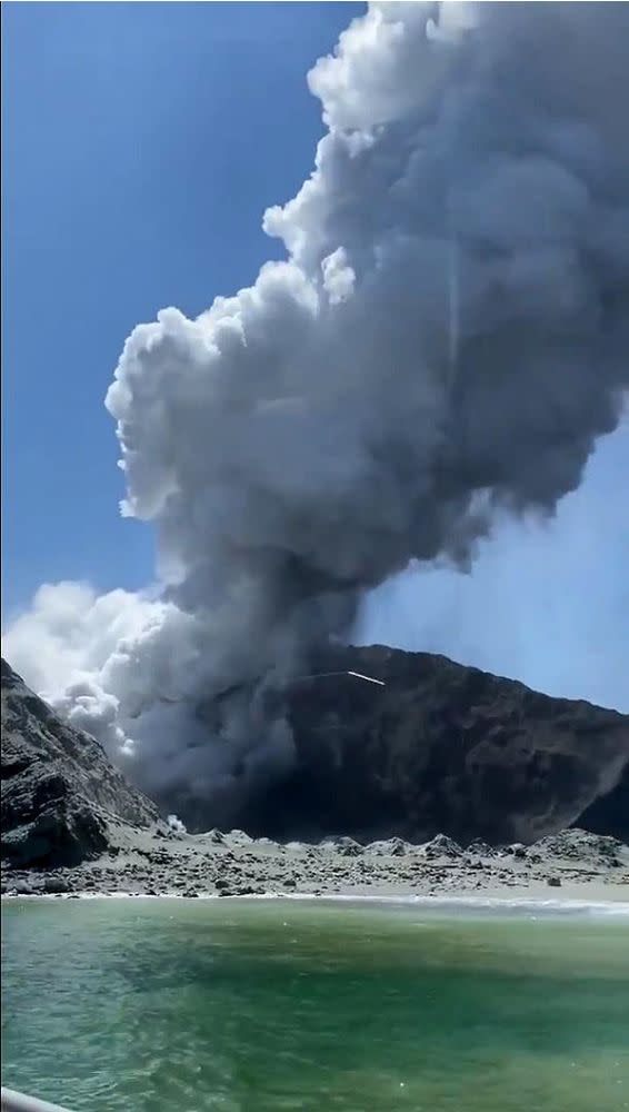 White Island volcano | MICHAEL SCHADE/EPA-EFE/Shutterstock