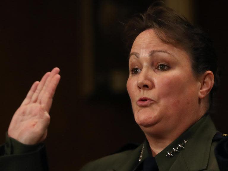 The revelations over secret Facebook groups popular with US Border Patrol agents were eye-popping.A constant stream of racist, sexist and violent images persisted for years, reporters revealed. Days later, officials said those responsible for posts were previously investigated, with unclear results.Then, in testimony on Wednesday, Border Patrol Chief Carla Provost acknowledged she herself was a member of one of the groups, and had been active since at least autumn 2018, according to images published by The Intercept.Her reason for involvement in the group was to evaluate “how I am representing my workforce”, she told lawmakers in a hearing about oversight within her agency.Ms Provost sighed deeply. “I didn’t think anything of it at the time,” she told the House appropriations subcommittee, and said she was unaware about the nature of the posts until ProPublica published a report on 1 July.The posts contain caustic remarks about the deaths of migrants, sexually explicit images and xenophobic comments.Her admission raised a question: why did she not use her membership in the group to instead measure cultural sentiment among agents, attitudes about migrants or possible concerns she could address at the top?“She either missed it from failure to effectively do her job or actively avoided thinking about it,” Josiah Heyman, director of the Inter-American and Border Studies centre at the University of Texas at El Paso, said on Thursday.Part of Ms Provost’s duties is to visit facilities and meet agents, where front-line supervisors may downplay realities of a recruiting and morale crisis.Facebook, then, could provide an unvarnished look at how agents view themselves and their duties – or in this case, watch troubling cultural issues rise to the surface as the agency faces intense scrutiny.Ms Provost looked for candid words about her performance, Mr Heyman noted, “but she manifested no curiosity about candid things being said in other regards”.More than 60 active and eight former agents are being investigated for their involvement in the group, Associated Press reported.Some posts questioned the authenticity of a photo of a drowned migrant man and his young daughter.Another showed a crudely doctored photo of Alexandria Ocasio-Cortez performing forced oral sex on Donald Trump.Customs and Border Protection, the agency that includes Border Patrol, did not return a request for comment about why Ms Provost did not use the group in a manner that could have prevented the organisation’s latest black eye.In her testimony, Ms Provost said she is “as outraged as everyone else”.She “condemned” the posts in a message to the agency, launched investigations into agents who posted or responded to posts and turned over her passwords to agency oversight officials, who told her she had logged on to Facebook nine times over a one-year period, mostly to keep up with friends and family.Yet Ms Provost said the posts at the private group page “I’m 10-15,” after the law enforcement code for “aliens in custody”, were not indicative of cultural rot within the Border Patrol.She called offenders “a few bad apples” among about 20,000 agents. The group for current and former agents included about 9,500 members, though other groups exist.Mr Heyman suggested the posts indicate cultural and attitude problems that he said officials have been reluctant to address.He led a survey of about 1,100 migrants deported to Mexico, and nearly a quarter of respondents said they were verbally abused by US immigration agents, primarily Border Patrol. 11 per cent reported physical abuse.“The posts are very consistent with that we found,” he said. It’s not just ‘this person is out of status, and I need to apply law ... but I hate this person, I want to humiliate this person’.”Washington Post