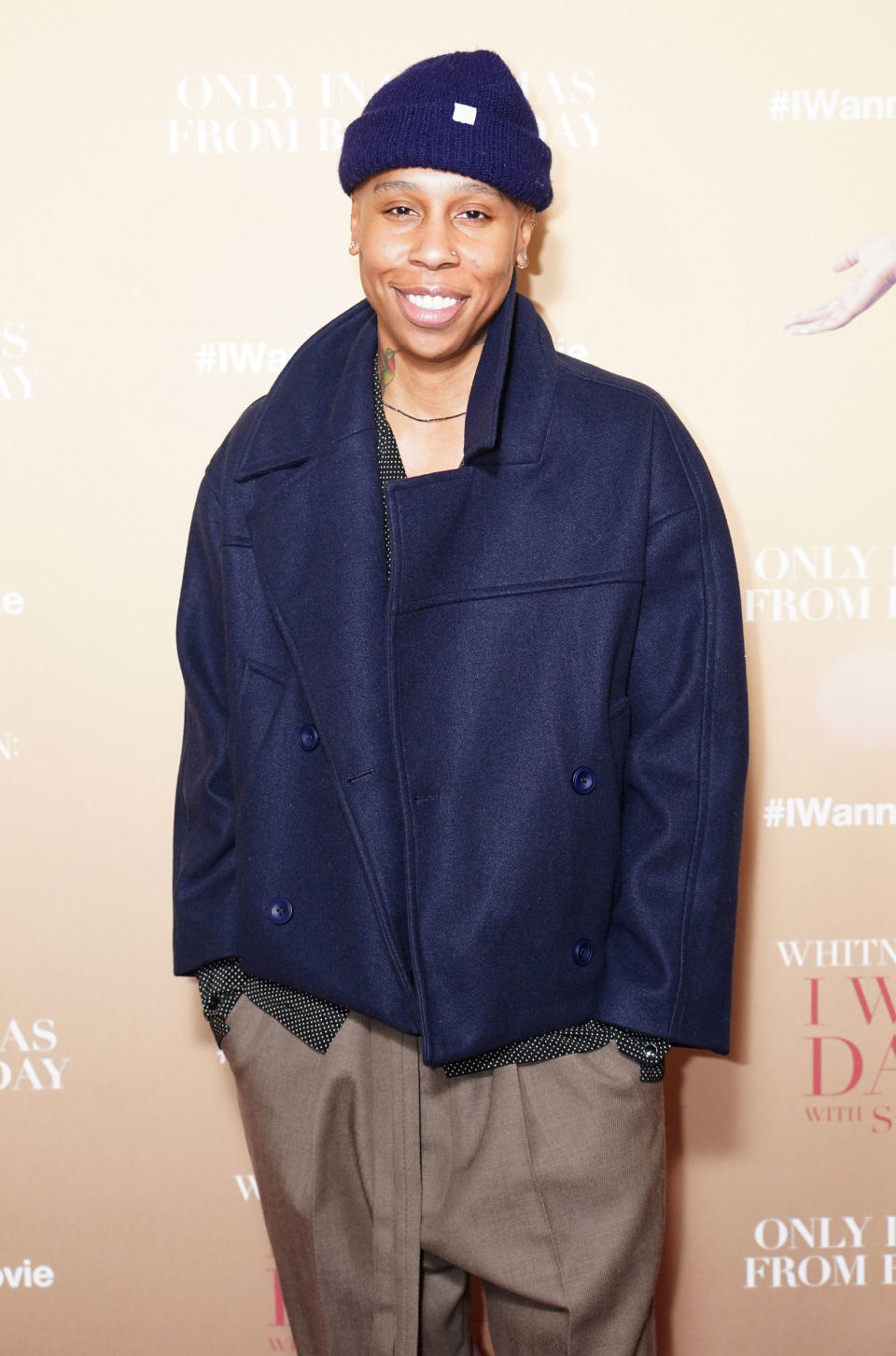 Lena Waithe arrives for the gala screening of I Want To Dance With Somebody at the Ham Yard Hotel in London. Picture date: Monday December 19, 2022. (Photo by Ian West/PA Images via Getty Images)<span class="copyright">PA Images via Getty Images—PA Wire/PA Images</span>