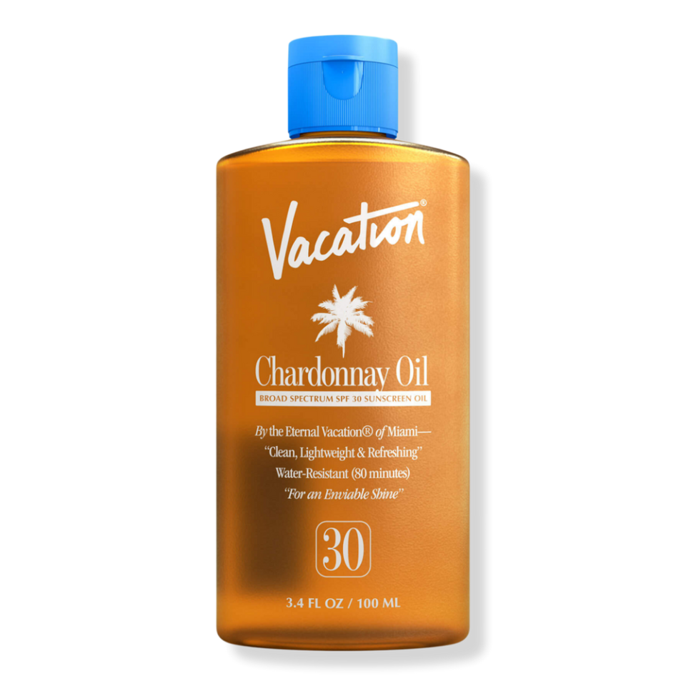 <p><a href="https://go.redirectingat.com?id=74968X1596630&url=https%3A%2F%2Fwww.ulta.com%2Fp%2Fchardonnay-oil-spf-30-sunscreen-pimprod2037343&sref=https%3A%2F%2Fwww.harpersbazaar.com%2Fbeauty%2Fskin-care%2Fg60357669%2Fbest-tanning-sunscreen-oils%2F" rel="nofollow noopener" target="_blank" data-ylk="slk:Shop Now;elm:context_link;itc:0;sec:content-canvas" class="link ">Shop Now</a></p><p>Chardonnay Oil SPF 30 Sunscreen</p><p>ulta.com</p><p>$22.00</p>