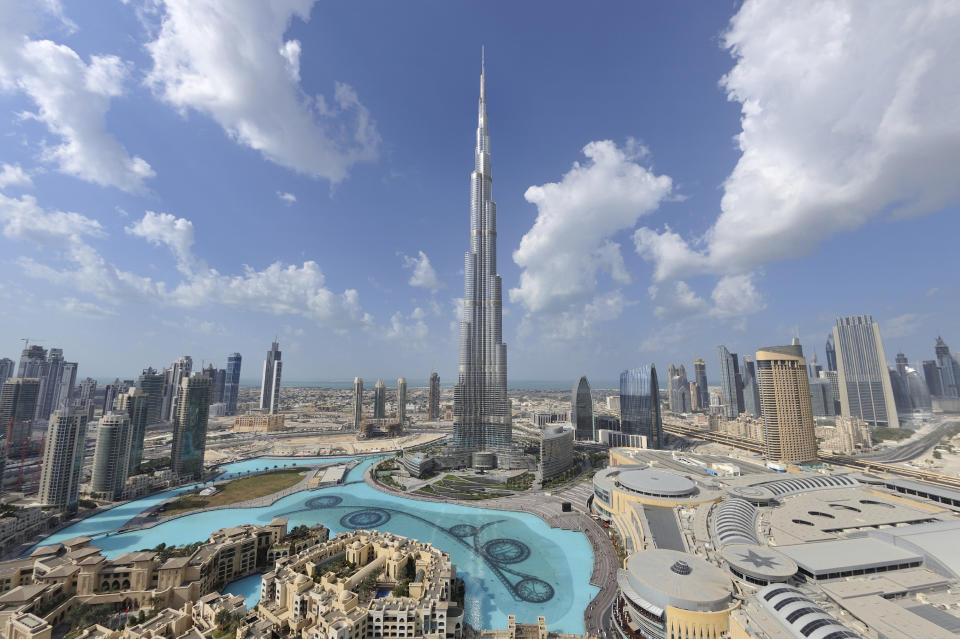 The world's tallest building: the Burj Khalifa in Dubai, UAE. (istockphoto)