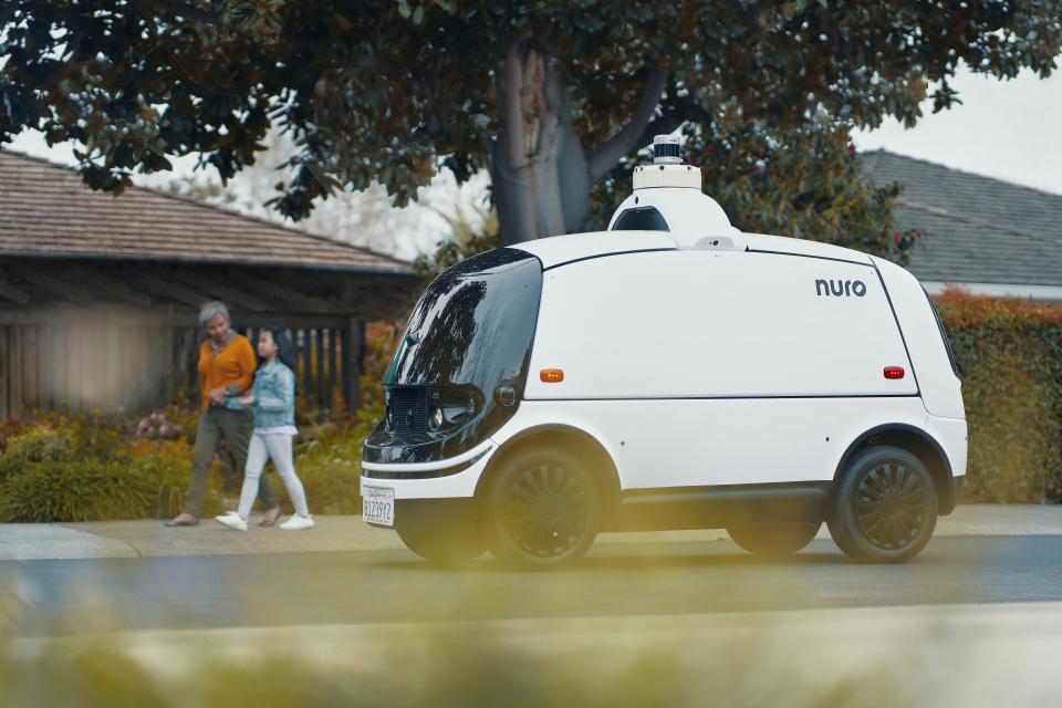 Nuro driverless vehicle