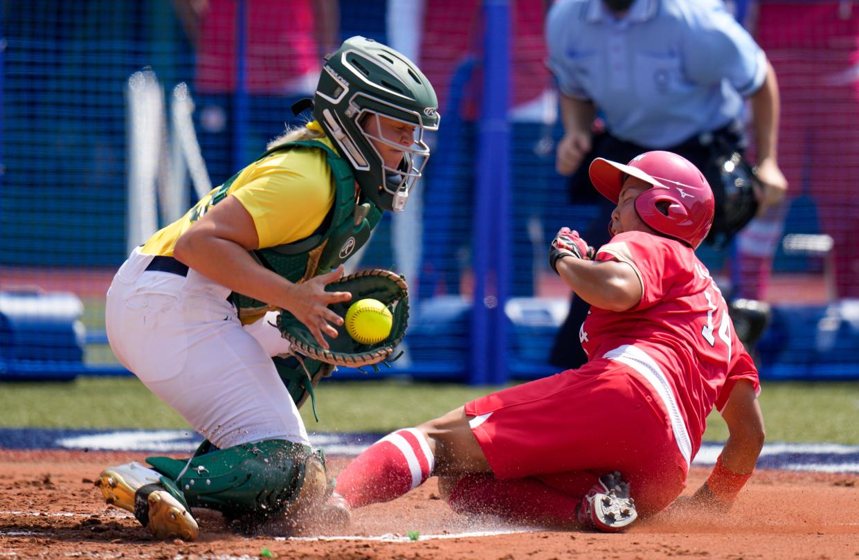 Tokyo 2020 got under way with softball action (AP)