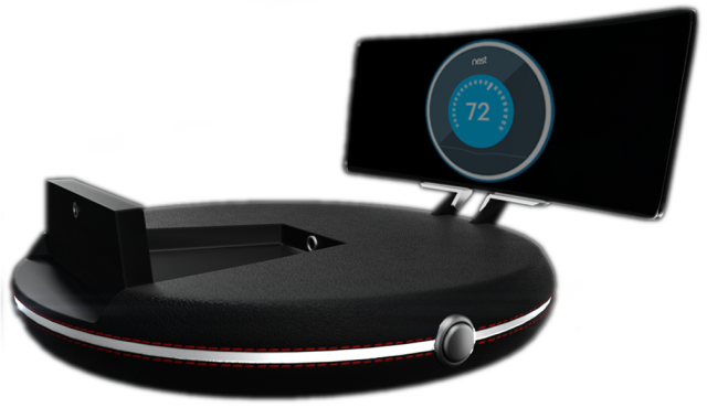 Heads Up Display Wireless Charger with Qi Charging