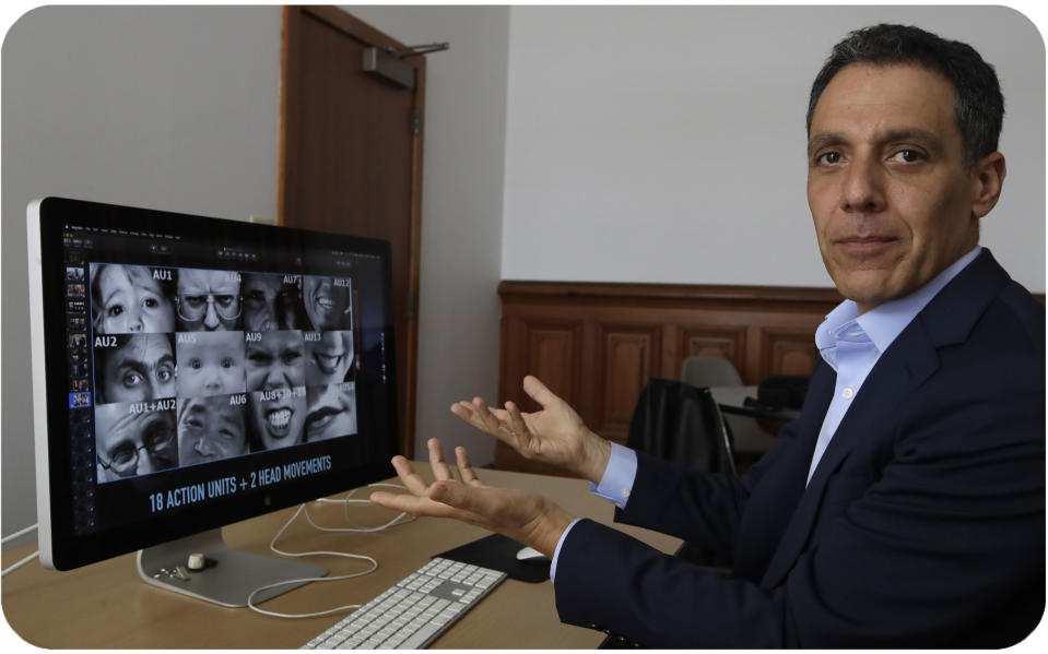 Hany Farid, a digital forensics expert at the University of California at Berkeley, views videos in his office. Experts are still undecided on how to label manipulated videos like deepfakes being viewed millions of times.
