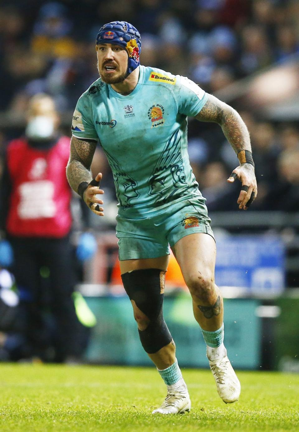 Exeter and England wing Jack Nowell has shown signs of getting back to top form (Steve Haag/PA). (PA Wire)