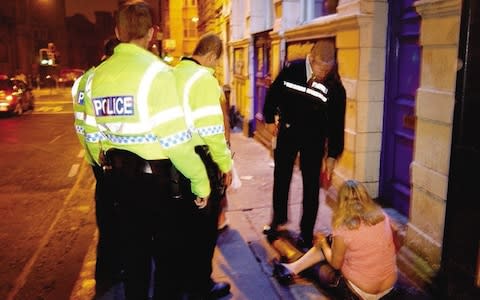 Durham Police show drunks footage of their arrest to get them to change their ways - Credit: PA