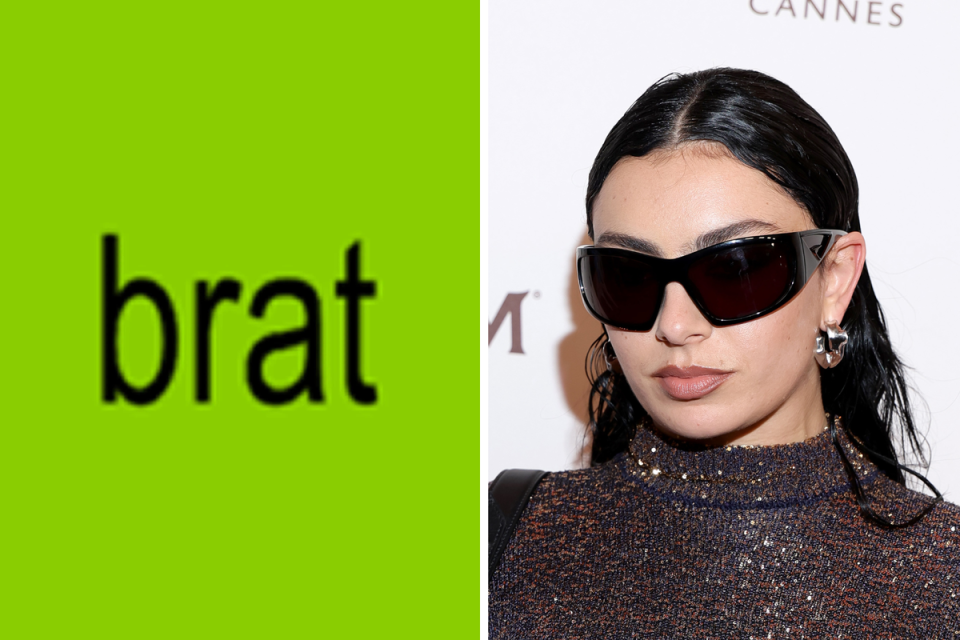 The Green Party have used the design of Charli XCX’s ‘Brat’ album artwork to encourage votes in the general election (Atlantic Records/Getty)