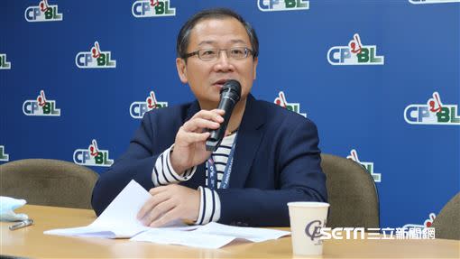 中華職棒會長吳志揚。（圖／記者王怡翔攝影）