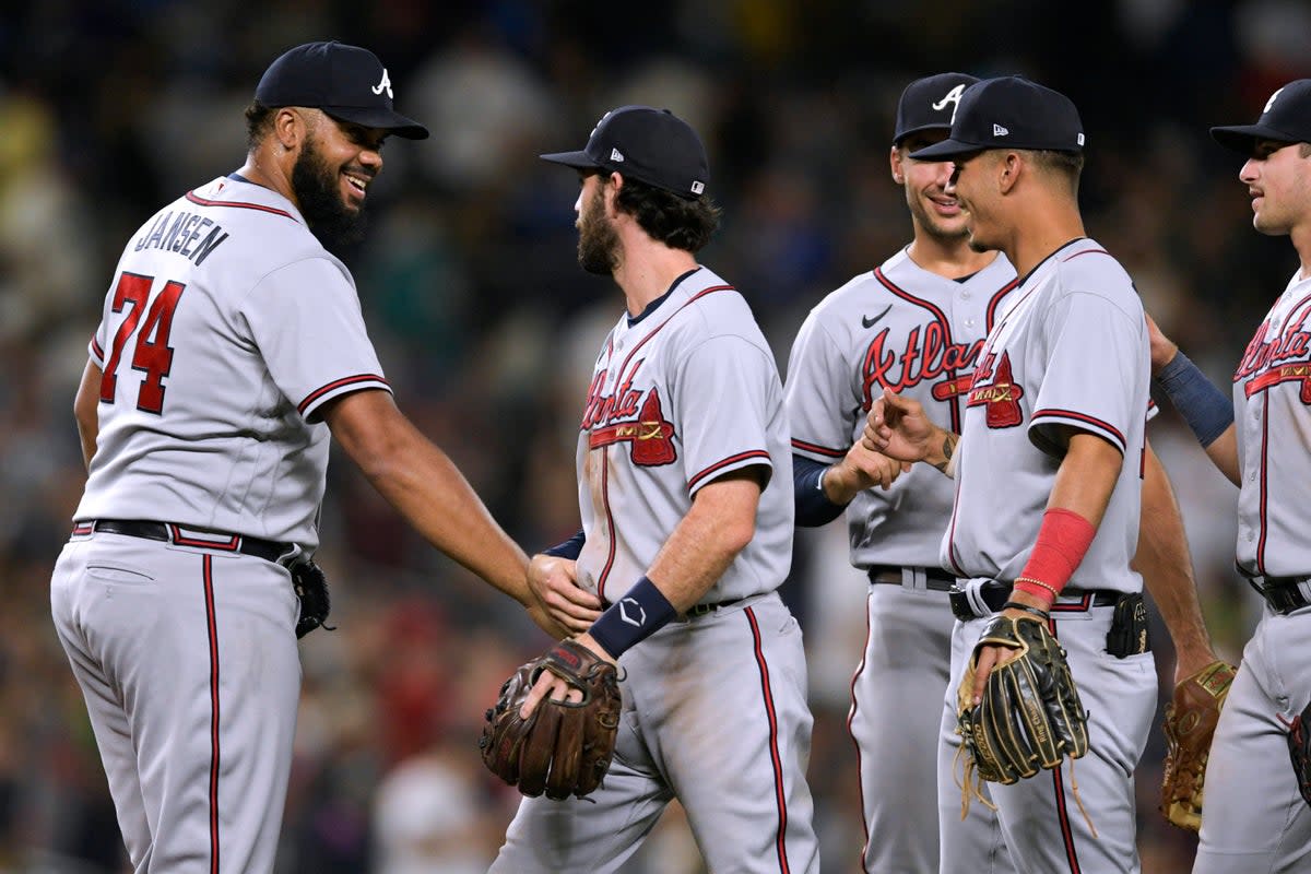 Braves Mariners Baseball (AP)