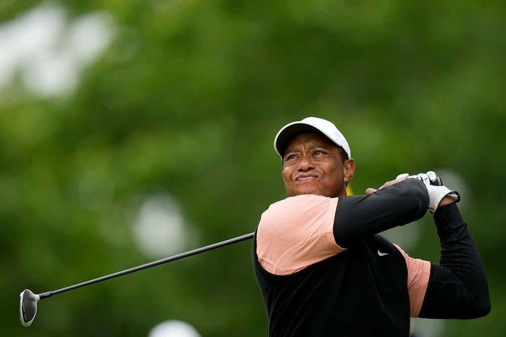 Tiger Woods carded a third round of 79 in the US PGA Championship (Eric Gay/AP) (AP)