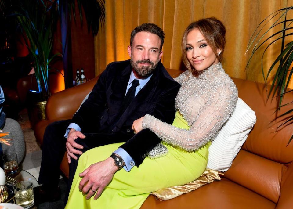 ben affleck and jennifer lopez at the world premiere of air held at the regency village theatre on march 27, 2023 in los angeles, california photo by gilbert floresvariety via getty images