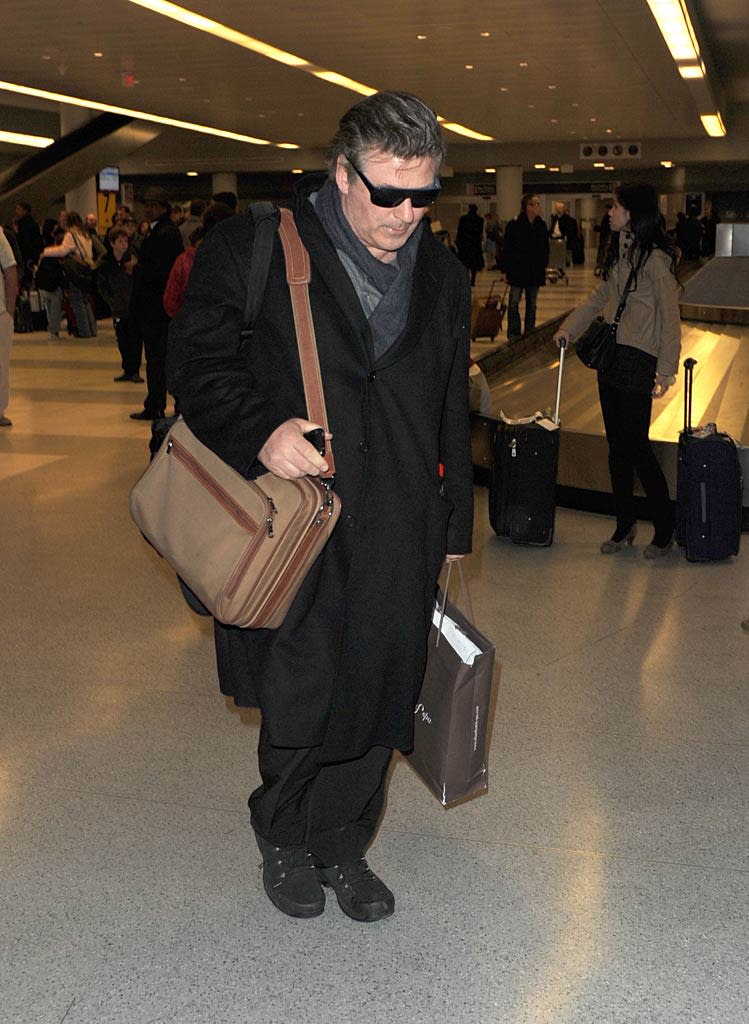 Alec Baldwin JFK Airport