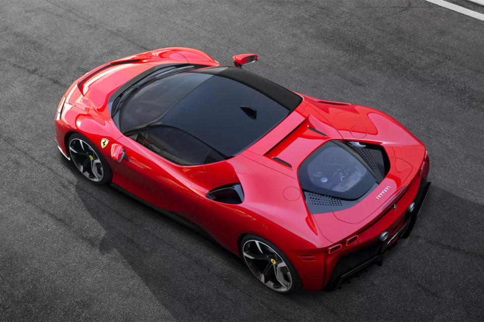 You can throw out notions that Ferrari is completely averse to electric cars