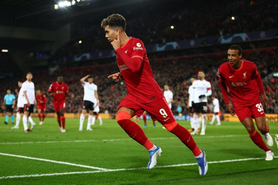 Roberto Firmino scored twice for Liverpool (Getty Images)
