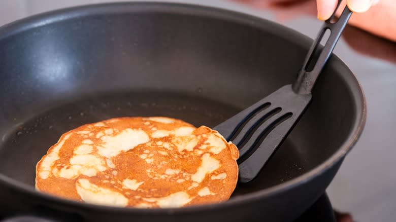 Pancake in a pan