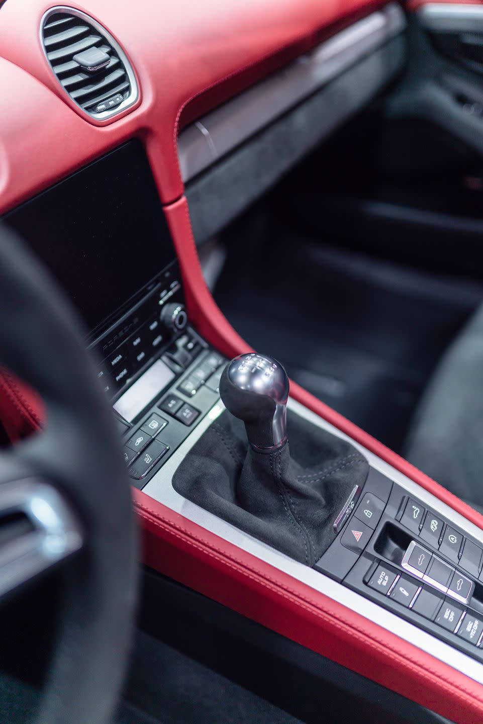 boxster spyder manual shifter