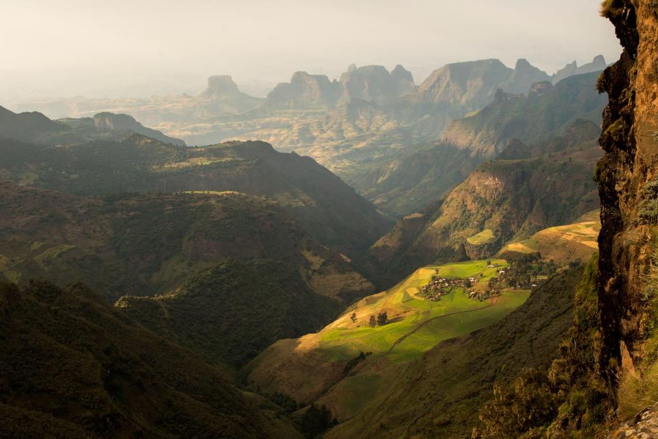 Ethiopian village