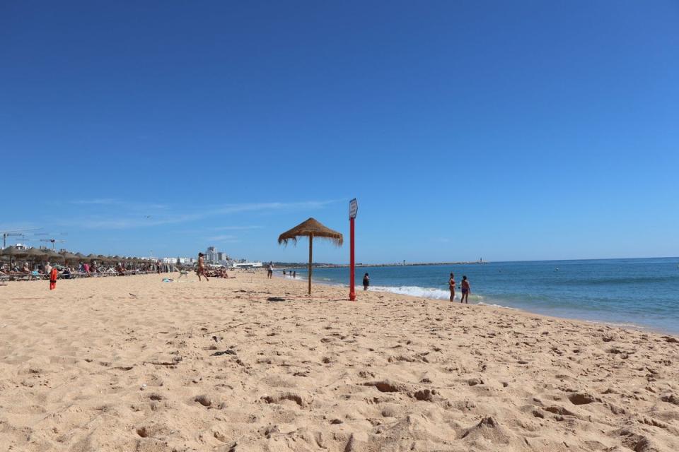 The Algarve's long, golden beaches are a huge draw for tourists and buyers alike (Emma Magnus)