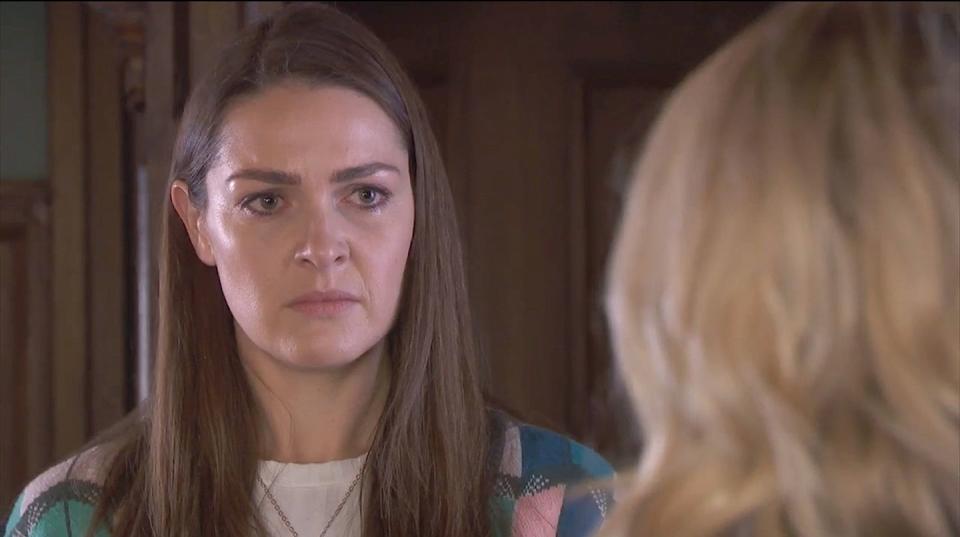 anna passey as sienna and emma johnsey smith as dilly in hollyoaks