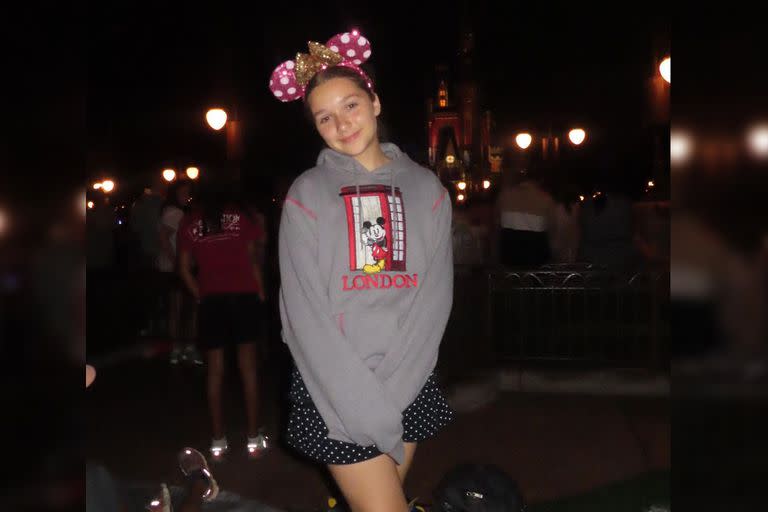 Disney fue el segundo festejo de la joven (Foto Instagram @victoriabeckham)