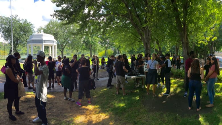 Black Lives Matter march in Saskatoon