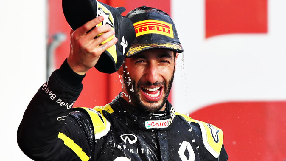 Daniel Ricciardo has hinted he could be able to make a cameo at the Bathurst 1000 if the F1 calendar makes it a possibility. (Photo by Mark Thompson/Getty Images)