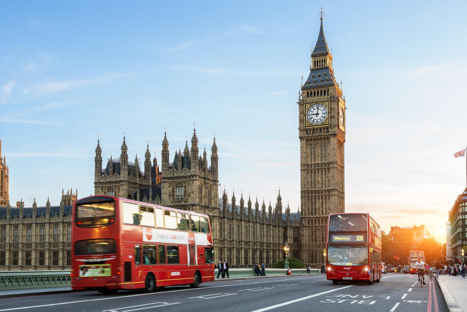 Big Ben in London, England