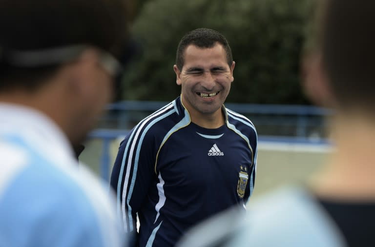 Silvio Velo, who has been called the "blind Lionel Messi," is the captain of Argentina's visually impaired football team, the Murcielagos (Bats), who are hoping to win gold at the Rio Paralympics in August