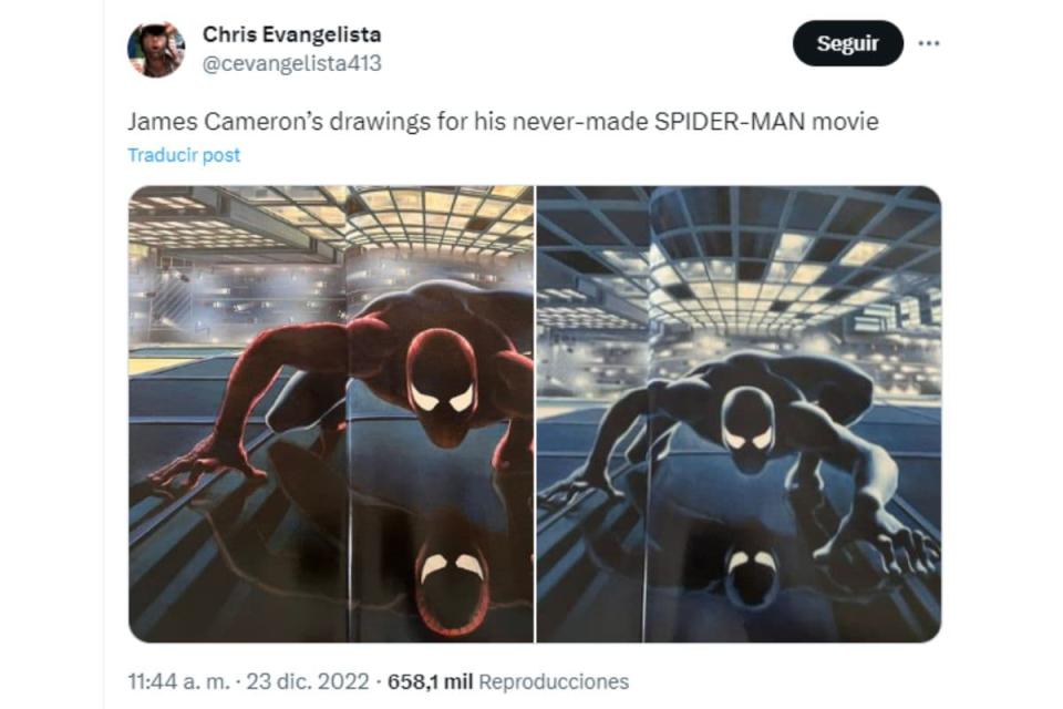 spider-man james cameron