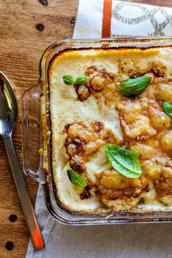 Gruyère-Crisped Potatoes Au Gratin