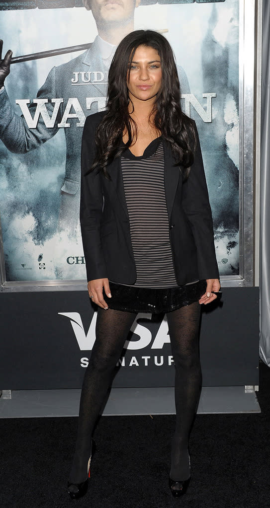 Sherlock Holmes NY Premiere 2009 Jessica Szohr