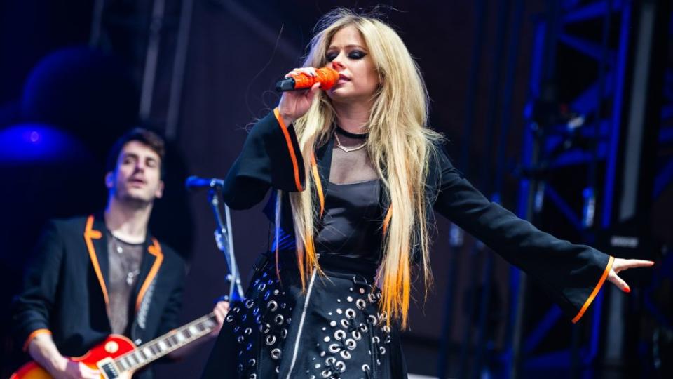 Avril Lavigne boston calling 2022 photos