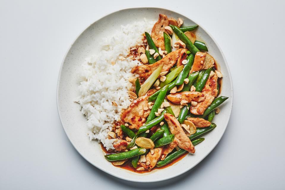 Chicken and Green Bean Stir-Fry