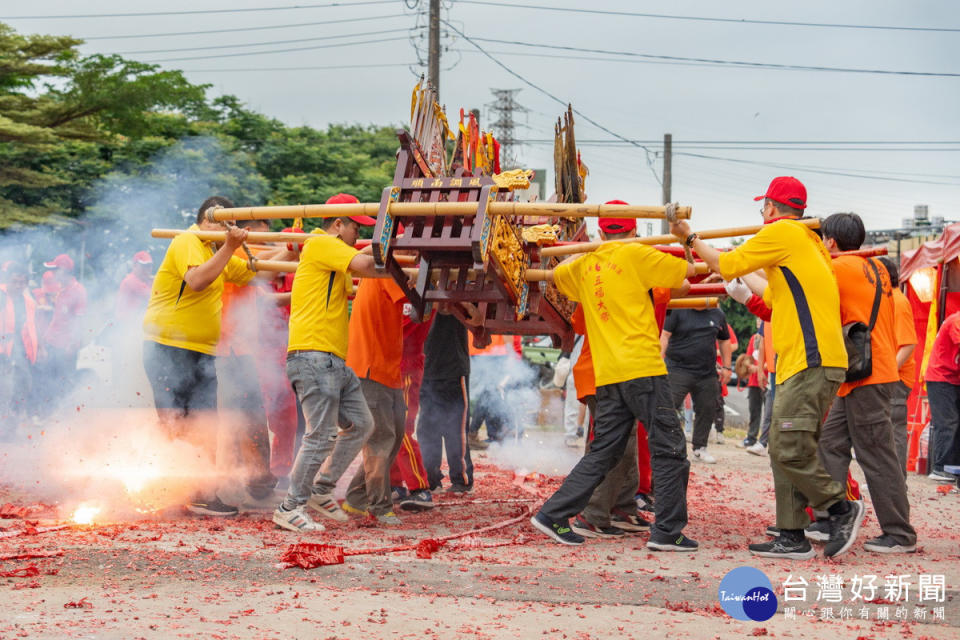 2024桃園馬祖擺暝文化祭活動由馬祖宮廟遶境揭開序幕。