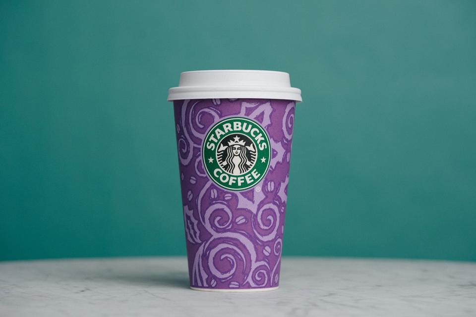 Starbucks 1997 Holiday Cup Design