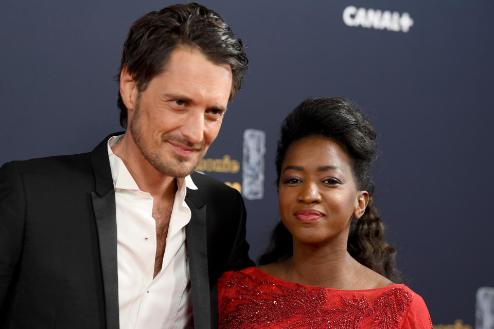 Vincent Cerutti et Hapsatou Sy en 2018