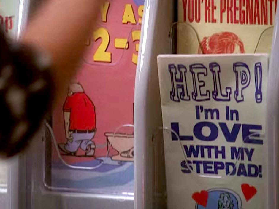 Pamphlets in Emma's office on "Glee."